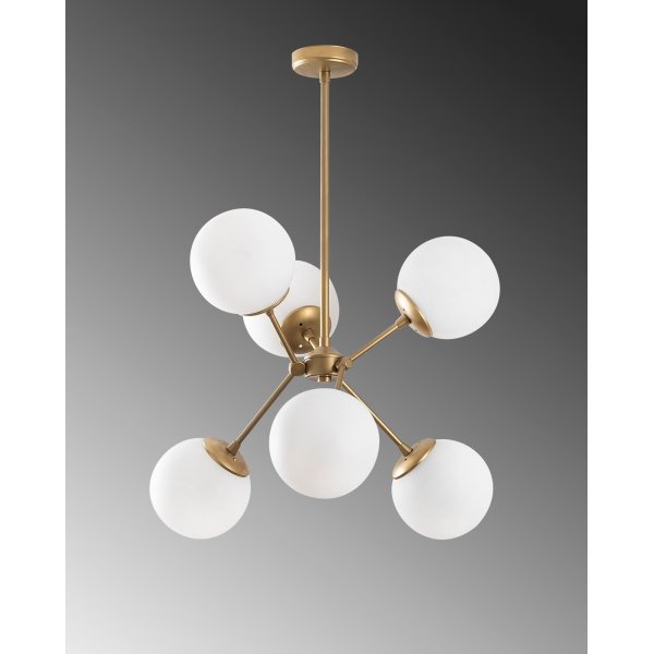 Plafonnier Gondola 1121 - Or/blanc