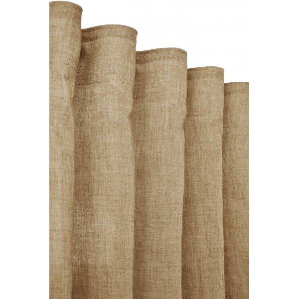 Rideau Sandy Lot de 2 2 x 135 x 280 cm - Café glacé Rideau Sandy Lot de 2 2 x 135 x 280 cm - Café glacé