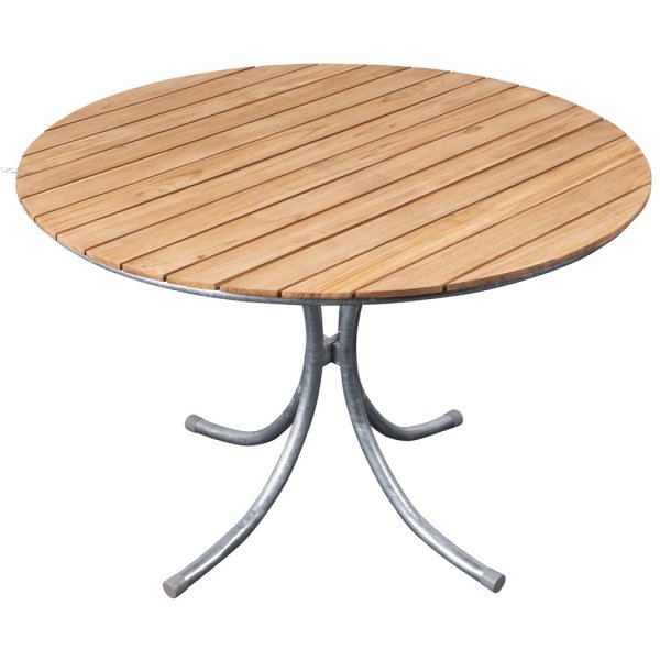 Teakbord Ø110 cm - Möllan Teakbord Ø110 cm - Möllan