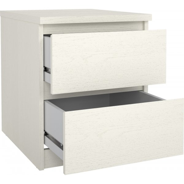 Naia sngbord 2 - Vit ask