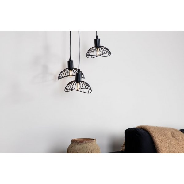 Ntthult taklampa 3 - Svart