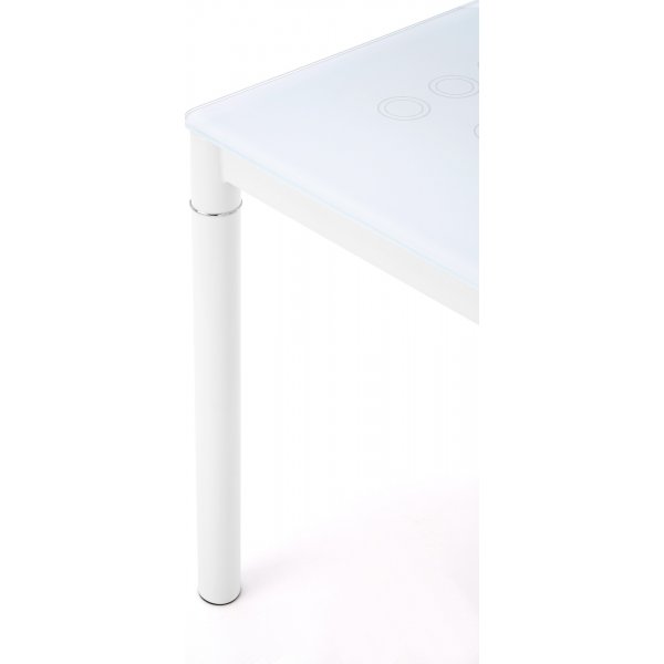 Table à manger Daniella 100 cm - Blanc Table à manger Daniella 100 cm - Blanc