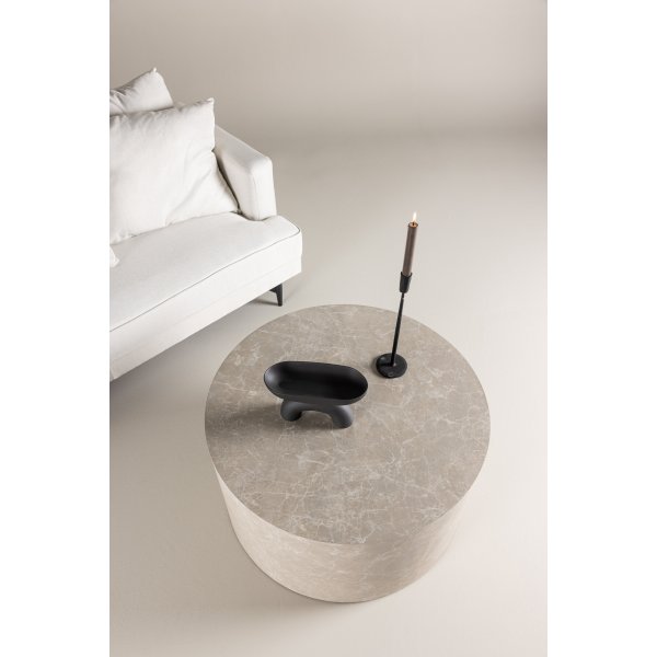 Table basse York 80 cm - Beige