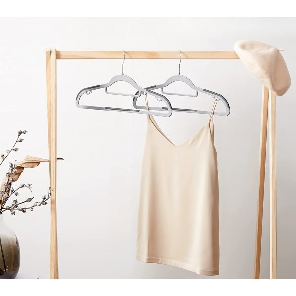 Klädgalge, plast, 42 cm, 30-pack - Grå Klädgalge, plast, 42 cm, 30-pack - Grå