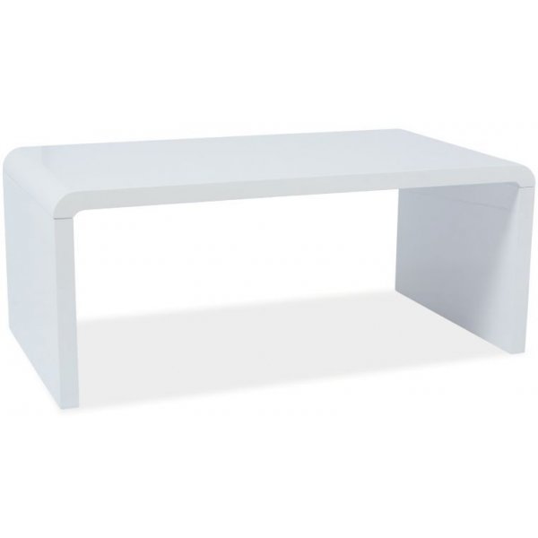 Cecelia soffbord 100 x 60 cm - Vit