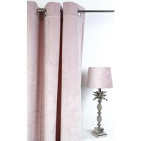 Velvet Gardinpar 240x140 cm - Ljusrosa Velvet Gardinpar 240x140 cm - Ljusrosa