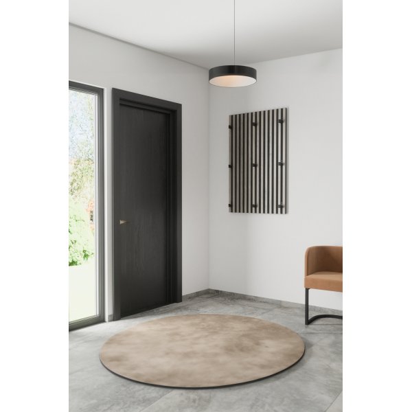 Panneau mural Nimes - Noir/blanchi