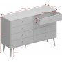 Softline byr med 8 ldor - Vit