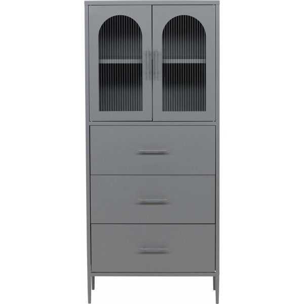 La paz vitrinskåp - Ljusgrå La paz vitrinskåp - Ljusgrå