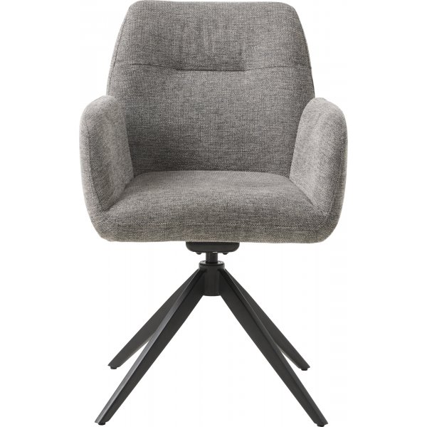 Steve karmstol - Grå/svart Steve karmstol - Grå/svart