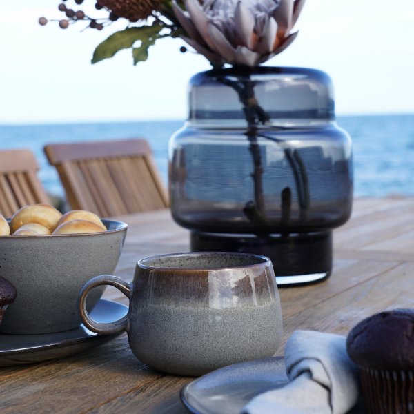 Selma mugg 4-pack - Gr/Brun