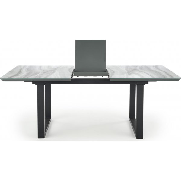 Nesta matbord 160-200 cm - Vit/gr