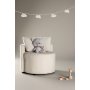 Kelso 2-sits barnsoffa - Vit teddy