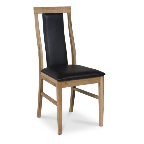 Jasmine Royal stol - Oljad ek / PU