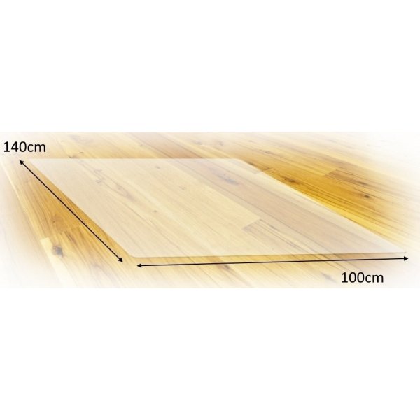 Lyla golvskydd för kontorsstol 100 x 140 cm - Frostad Lyla golvskydd för kontorsstol 100 x 140 cm - Frostad