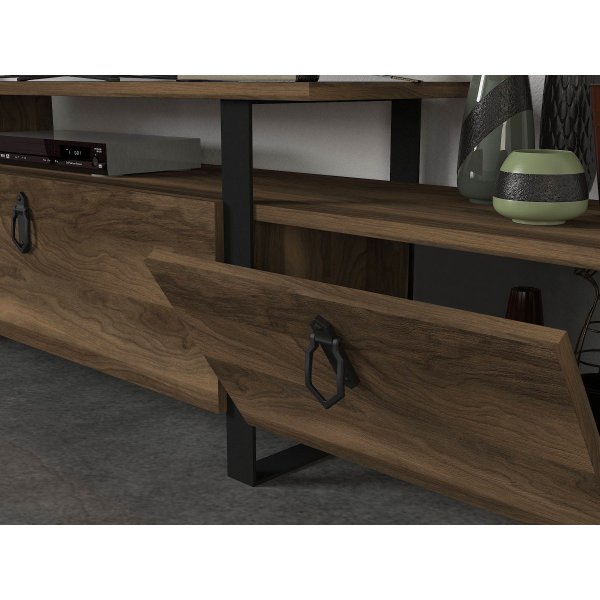 Aramis TV-b�nk - Valn�t/svart