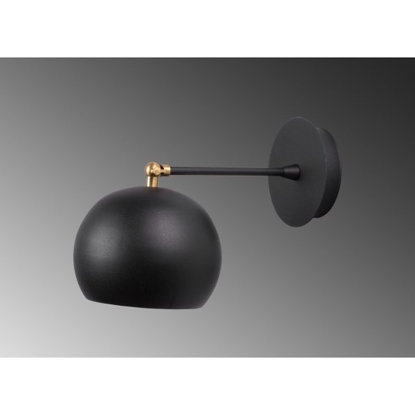 Sivani wandlamp 709 - Zwart