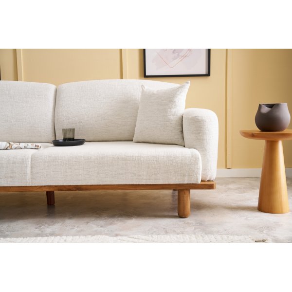 Canapé 3 places Reims - Crème Canapé 3 places Reims - Crème