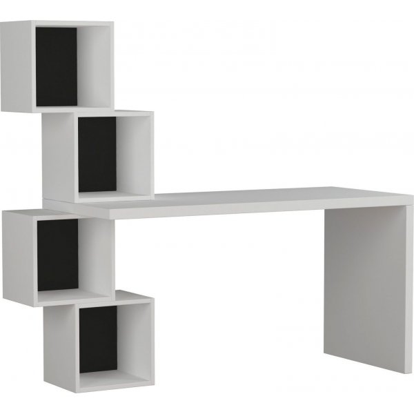Balance skrivbord 157,5x60 cm - Vit/antracit Balance skrivbord 157,5x60 cm - Vit/antracit