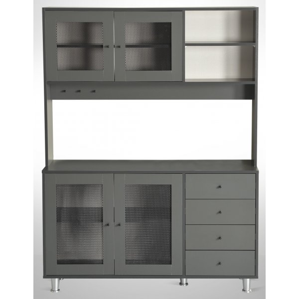 Grano skåp 140 cm - Antracit