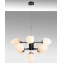 Basar taklampa 10315 - Svart/vit