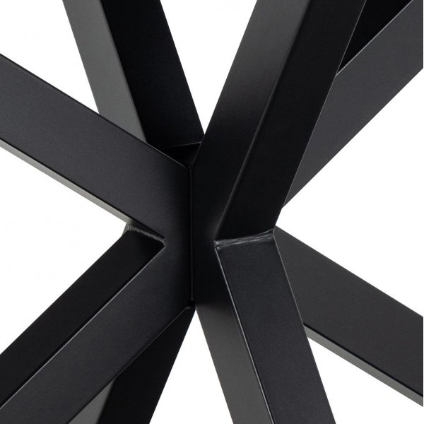 Heaven matbord 160 x 90 cm - Gr�/matt svart