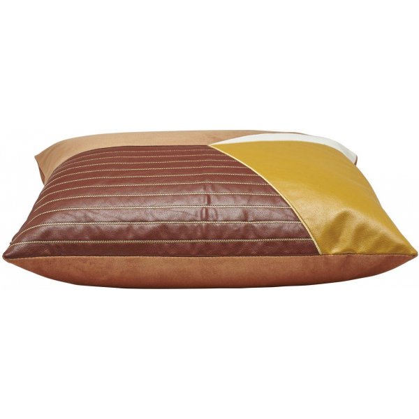 Mona kussenhoes 45 x 45 cm - Bruin