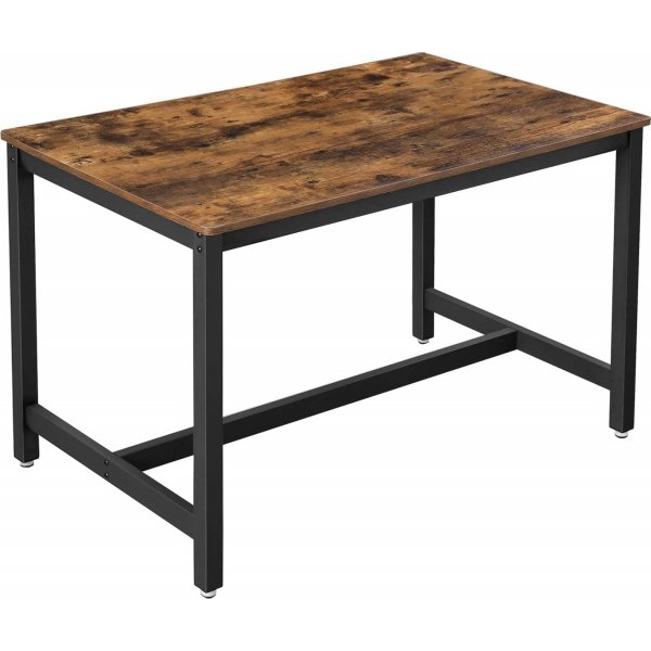 Table  manger Formosa 120 x 75 cm - Marron/noir