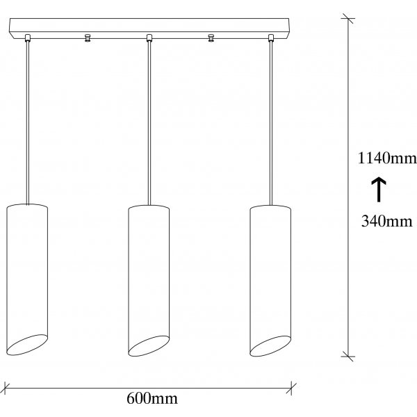 Plafonnier Sivani 977 - Noir/jaune Plafonnier Sivani 977 - Noir/jaune