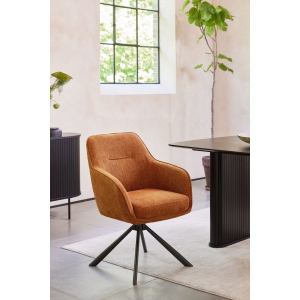 Option karmstol - Roströd/svart Option karmstol - Roströd/svart