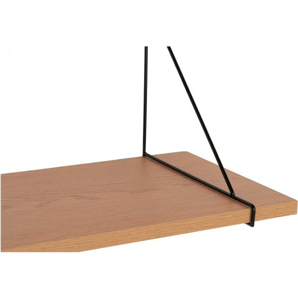 Etagère murale Chiba 120 cm - Naturel/Noir Etagère murale Chiba 120 cm - Naturel/Noir