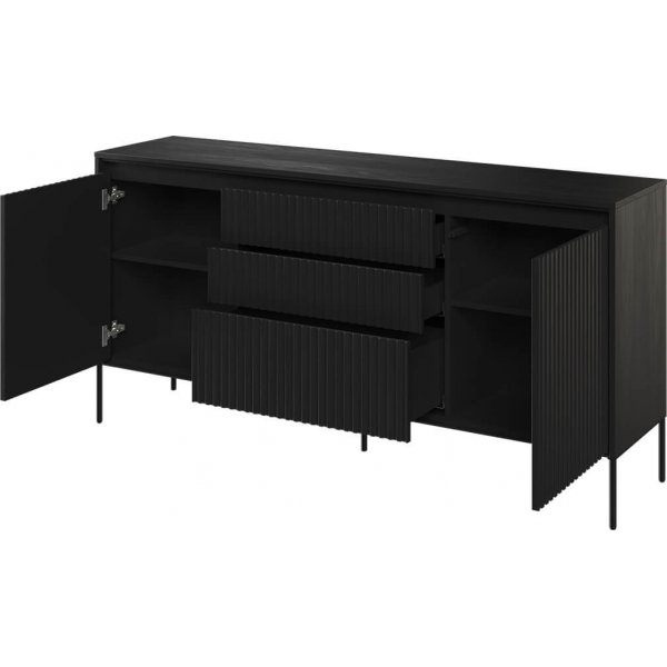 Trend skänk B166 cm - Svart Trend skänk B166 cm - Svart