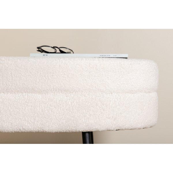 Rino sittpuff - Vit teddy Rino sittpuff - Vit teddy