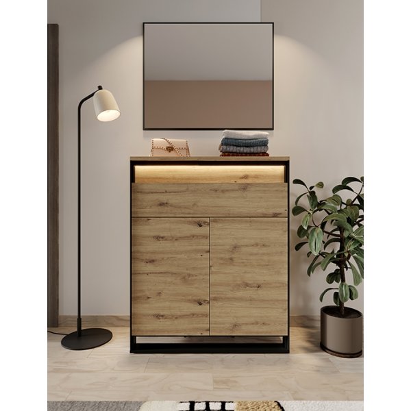 Quant brede spiegel - Zwart