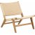 Fauteuil Carson - Blanc/chne