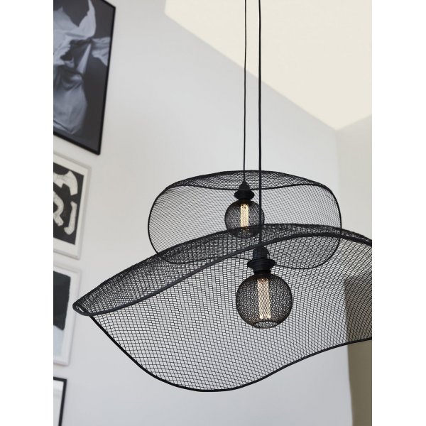 Vivi plafondlampenkap - Zwart Vivi plafondlampenkap - Zwart