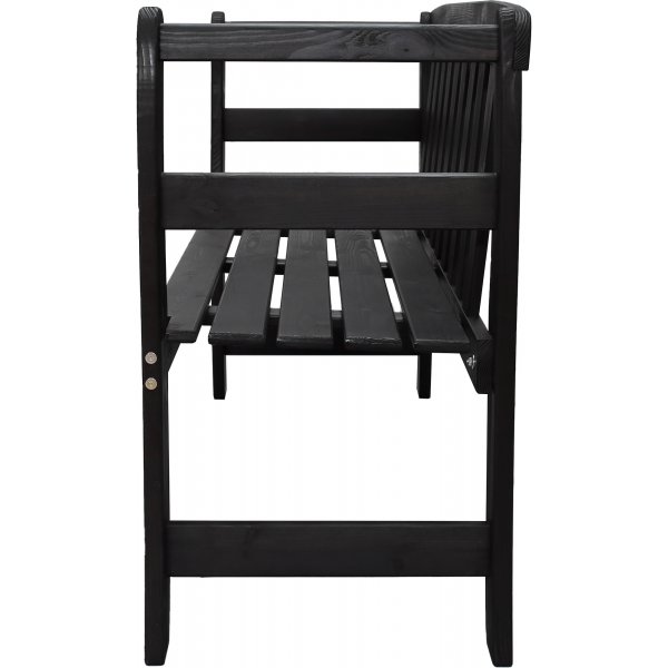 Rosenborg trädgårdsbänk - Svart Rosenborg trädgårdsbänk - Svart