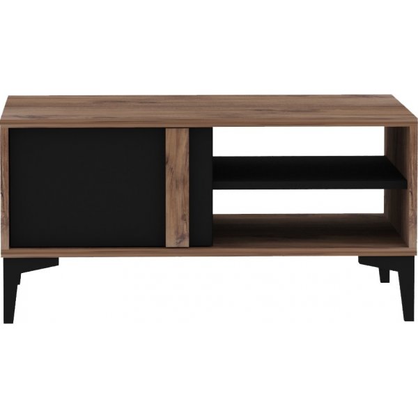 Table basse Sonay 90 x 60 cm - Pin/anthracite