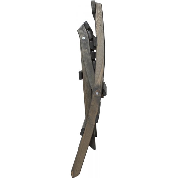 Table de groupe d'extrieur Wilma 65 x 65 cm avec 2 chaises Knohult - Gris