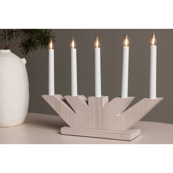 Lampe de table Verbier - Blanchi  la chaux