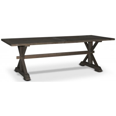 Wood XL matbord med kryssben 244 x 101 cm - Återvunnet trä