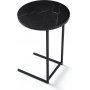 Mitazor sidobord 38 cm - Marmor/svart