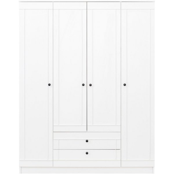 Lia kledingkast 140 x 52 x 210 cm - Wit