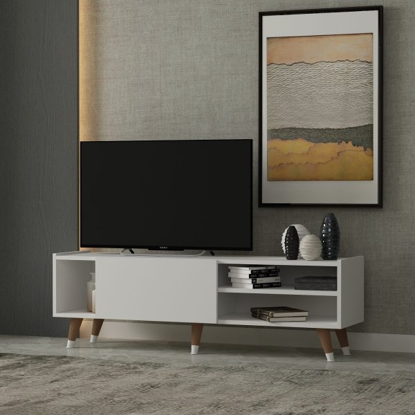 Crassia TV-b�nk - Vit