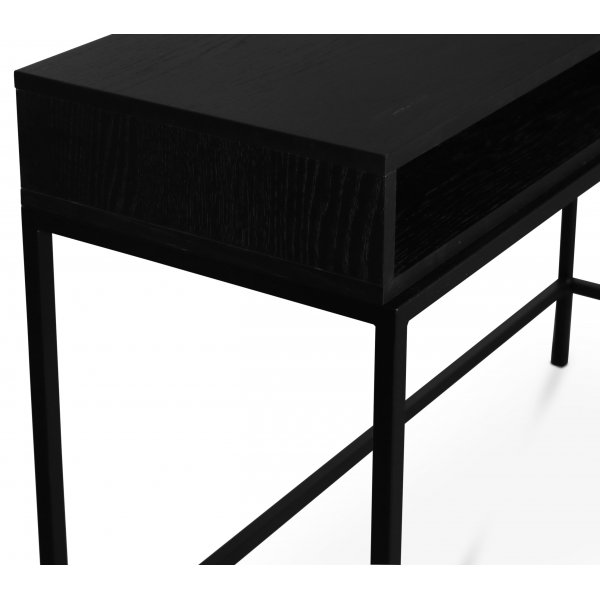 Stilo V.2 Skrivbord med låda 120 cm svartbetsad ek Stilo V.2 Skrivbord med låda 120 cm svartbetsad ek