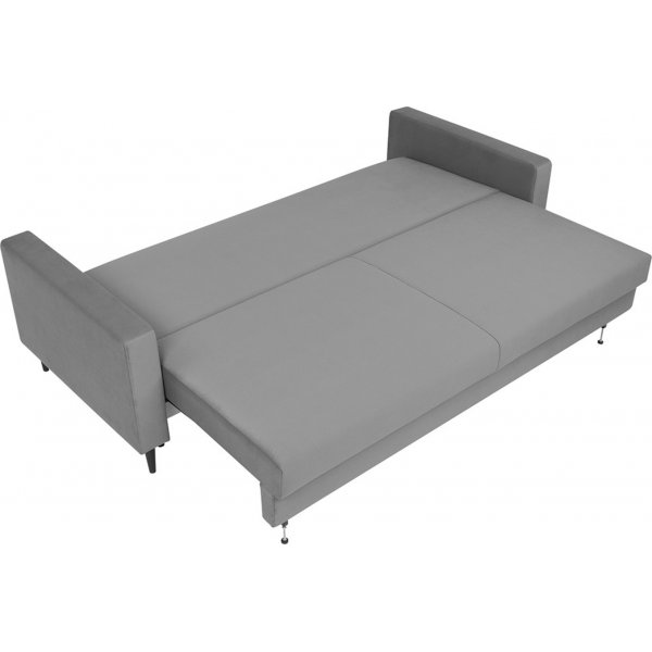 Canapé-lit 3 places Rimi - Gris Canapé-lit 3 places Rimi - Gris