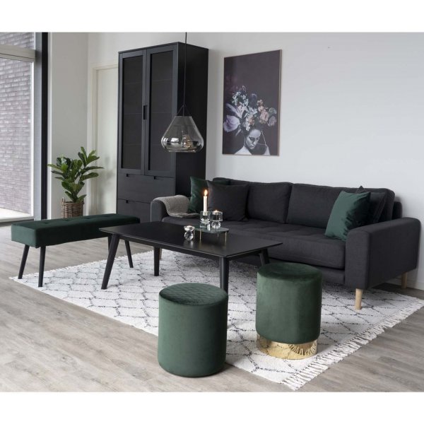 Lido 3-sits soffa - Mörkgrå Lido 3-sits soffa - Mörkgrå