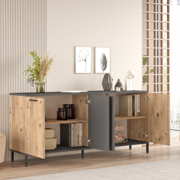 Buffet Rialto - Pin/anthracite Buffet Rialto - Pin/anthracite