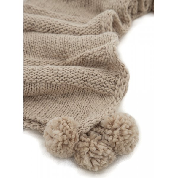 Plaid fin 130x170 cm - Beige Plaid fin 130x170 cm - Beige