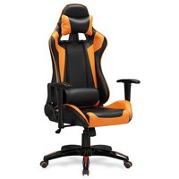 Gamingstol Deluxe - Svart/orange Gamingstol Deluxe - Svart/orange